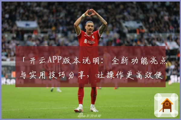 「开云APP版本说明：全新功能亮点与实用技巧分享，让操作更高效便捷」